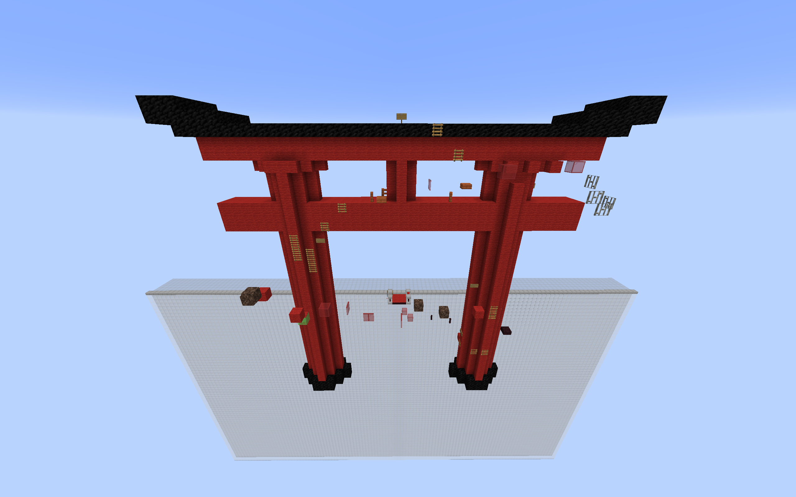 torii gate minecraft