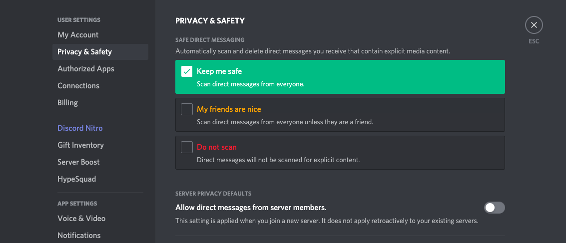 Allow joining. Message from Server. Server members. How to allow messages from Server members discord.